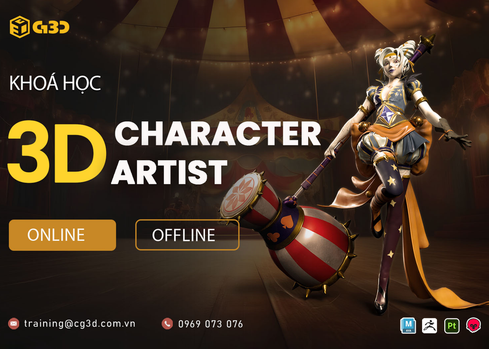 Khóa học nhân vật