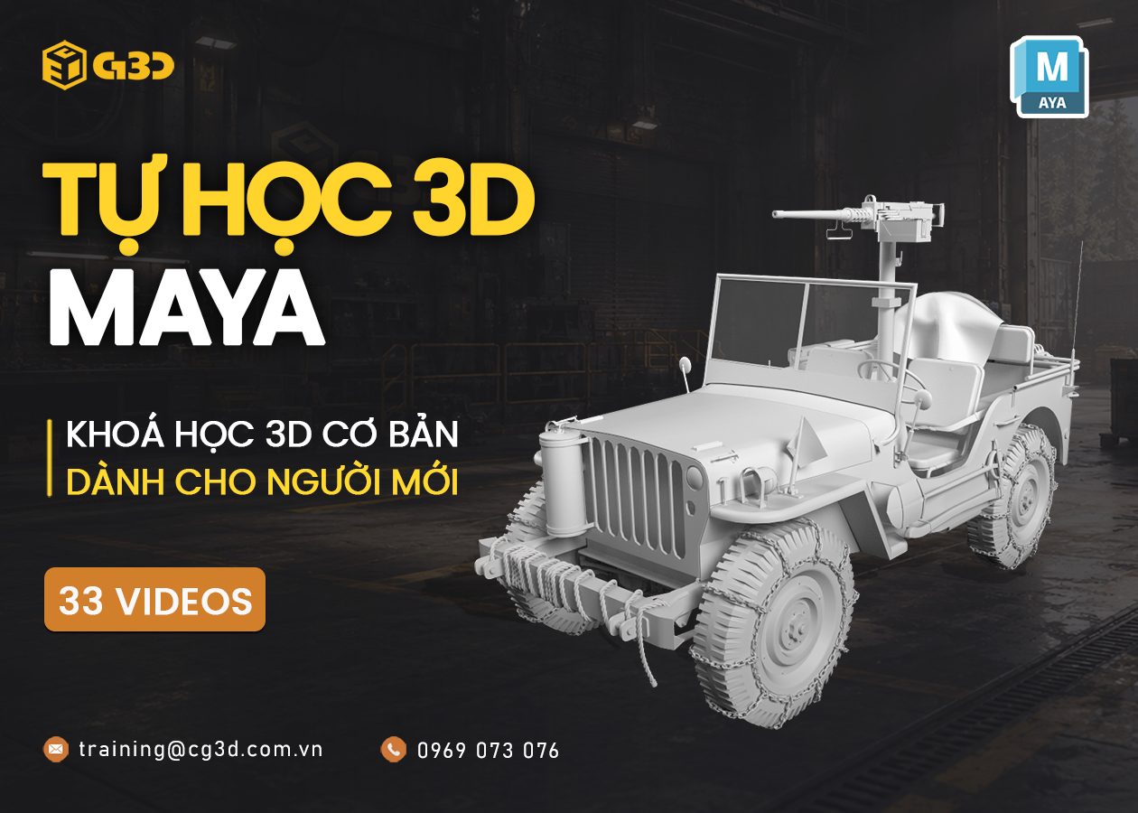 Khóa tự học Maya